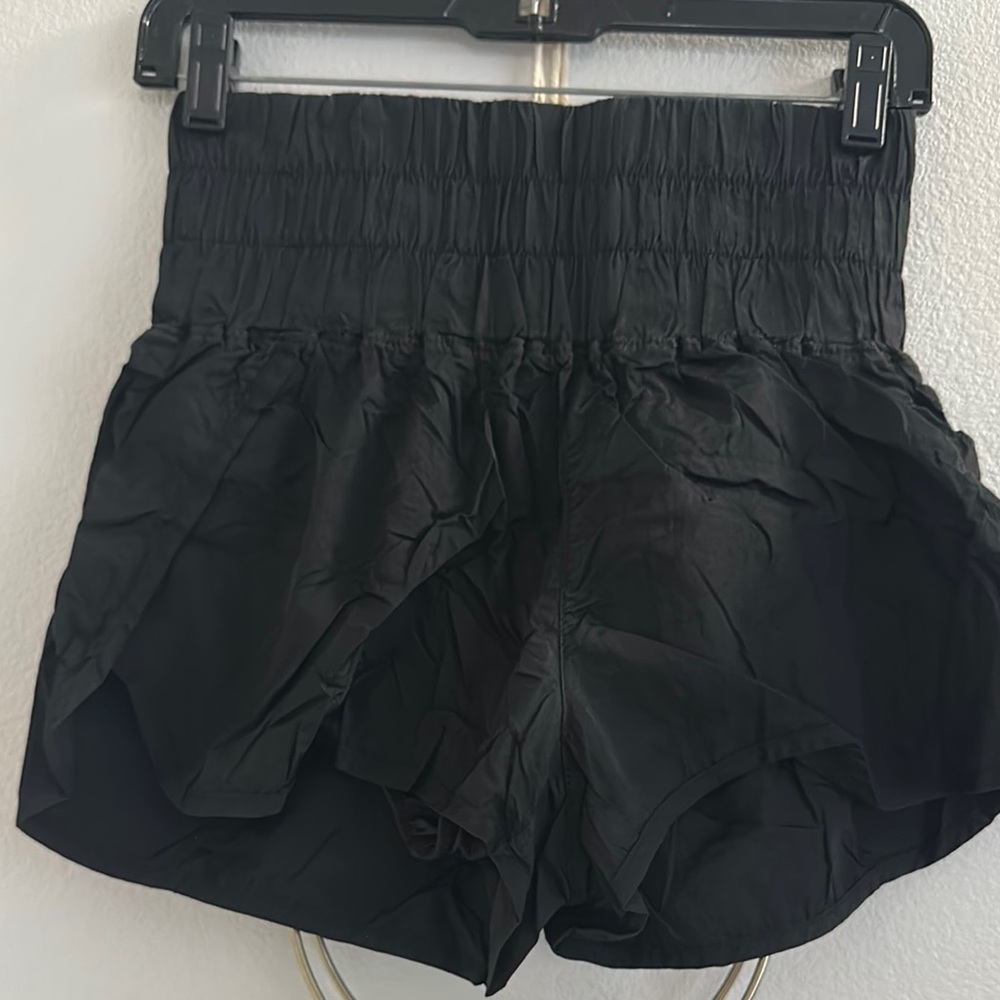 Free People FP Movement black shorts